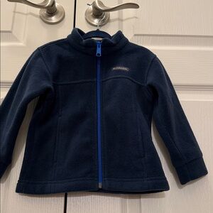 Boys Columbia Navy Blue Steens Mountain Fleece Jacket 2T